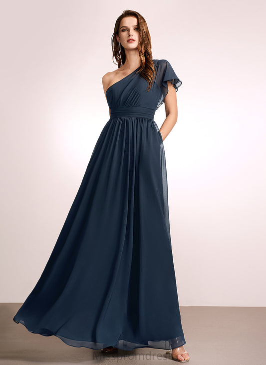 Embellishment Neckline Length Floor-Length One-Shoulder A-Line Silhouette Fabric Ruffle Jasmine A-Line/Princess Floor Length Bridesmaid Dresses